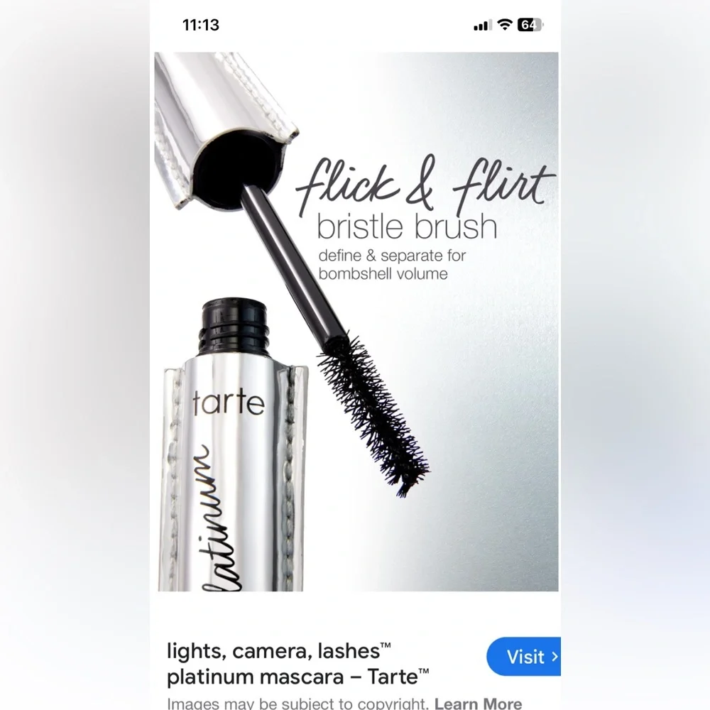 Tarte Silver Platinum Mascara